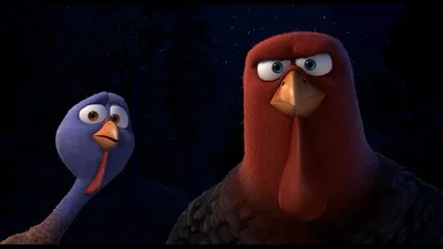 you go back in time to the first thanksgiving to get turkey's off the menu