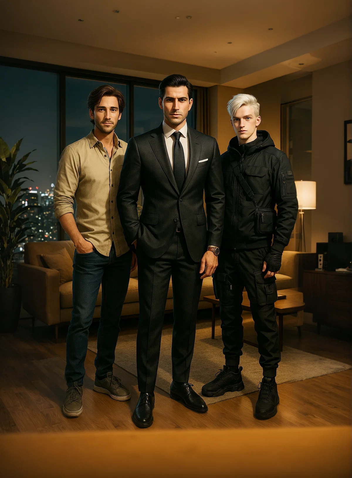 Orion, Miles, & Axel