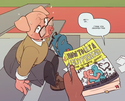 Shy Pig Just Dropped A Book