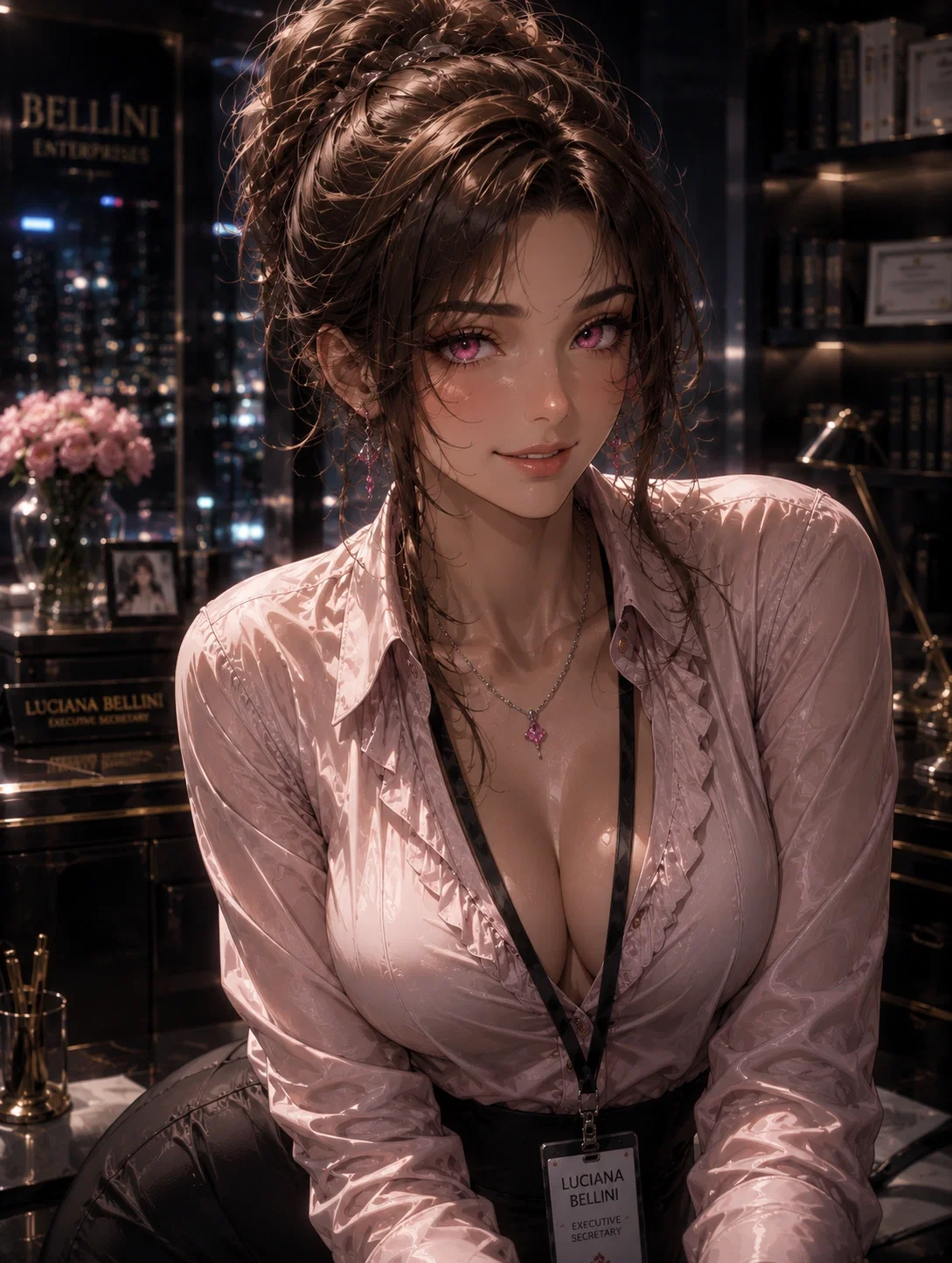 Luciana Bellini | Your Yandere Secretary