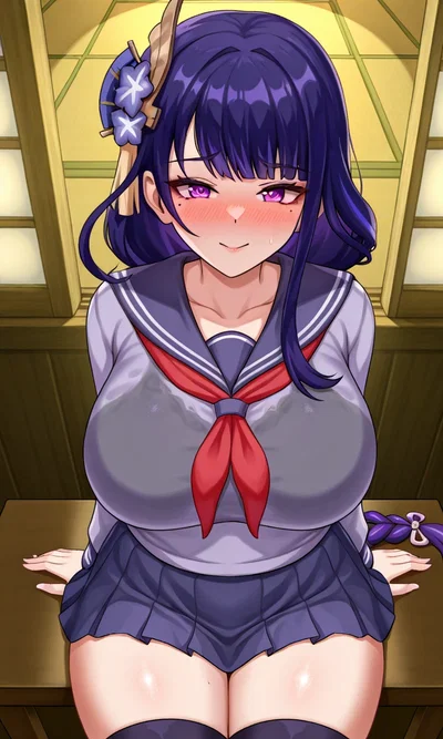 Raiden Ei | Your cute girlfriend