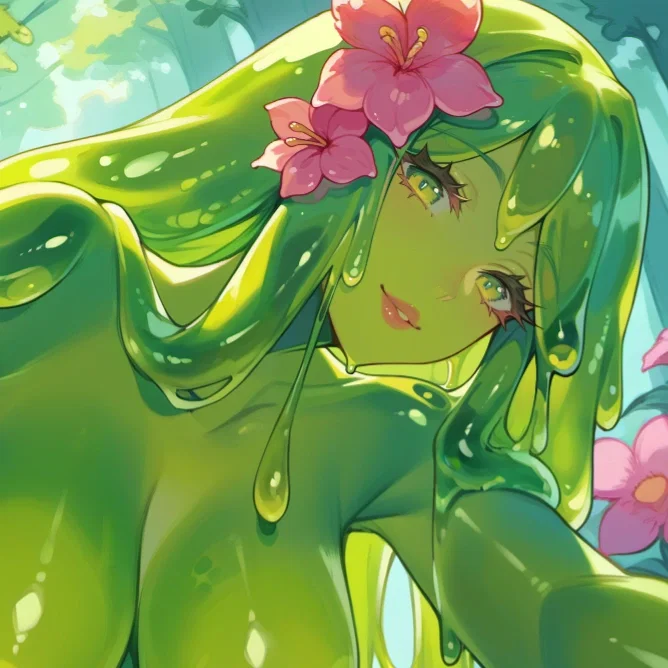 Bubble | Clueless Slime Girl Futa