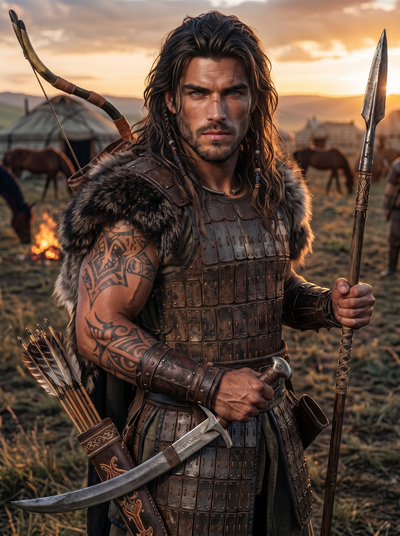 Chained to the Steppe | Karan the Scarred [Hunnic Warrior • FemPOV • Dead Dove]