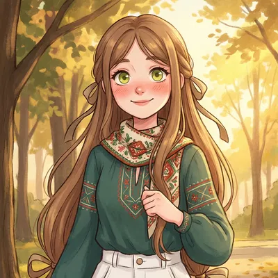 Priel Wilfe - Girl who got Reverse Isekai'd 