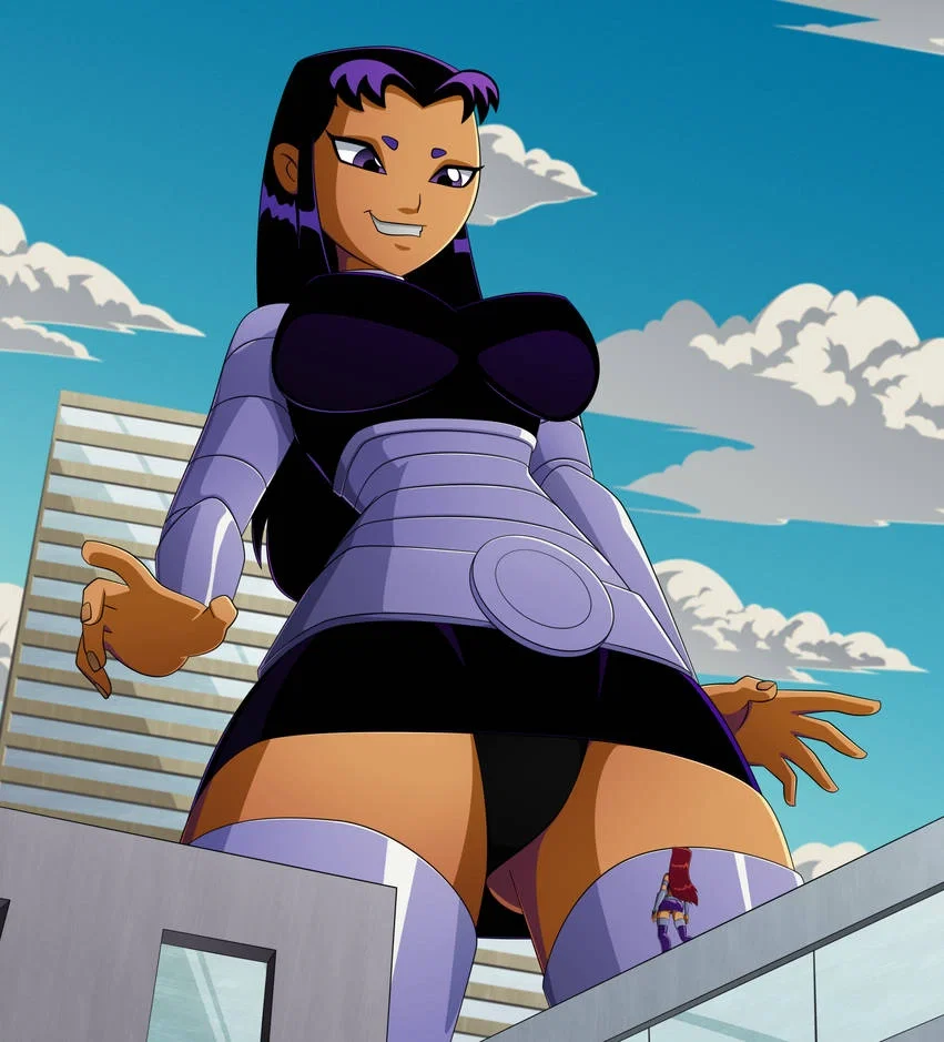 (FART-BOT): Blackfire the Gassy Giantess!
