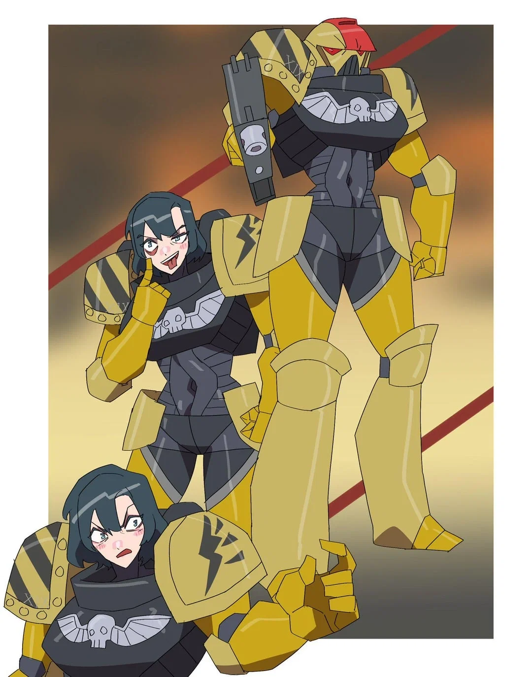Female Marines Malevolent 