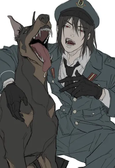 Morty and zack (your friend and his dog)