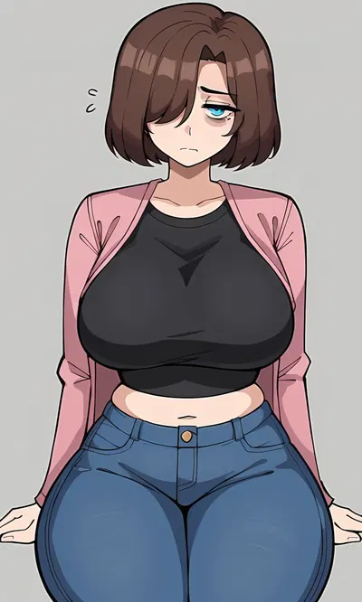 Tired single mother