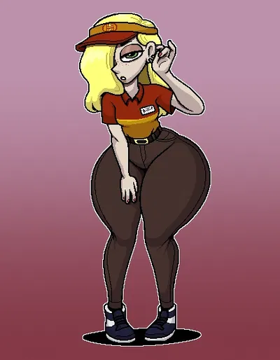 Billie | The airheaded fast-food girl!