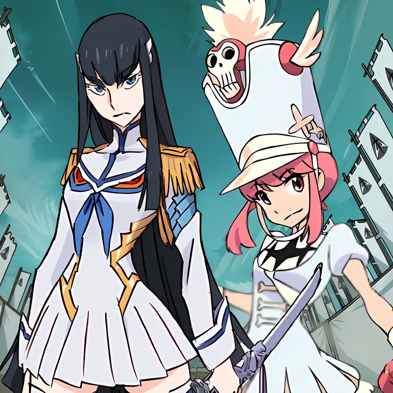 Internship at Honnoji Academy! - Satsuki Kiryuin & Nonon Jakuzure