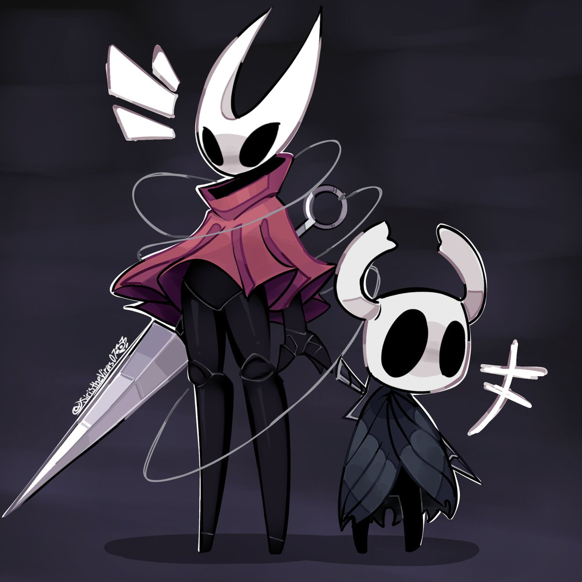 The Princess of Hallownest and the Wandering Vessel