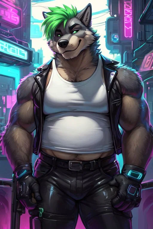 Bram Frost | Cyberpunk Wolf Merc 