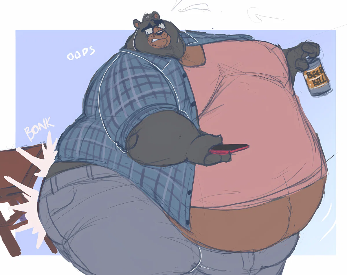 Benson | Blubbery Himbo Bear