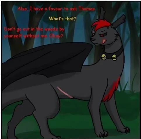 chocolate the cat dragon