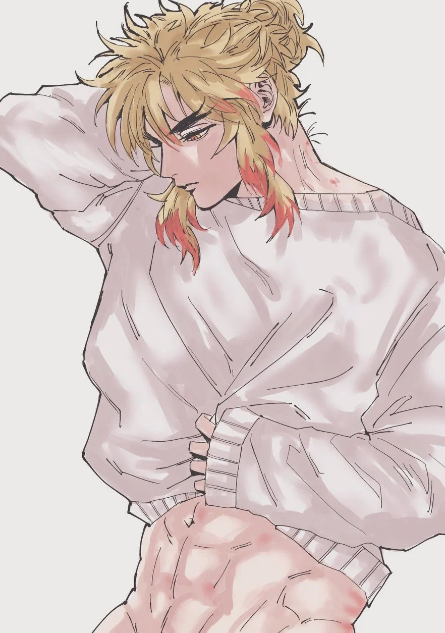 Kyojuro - You're his kitten! 