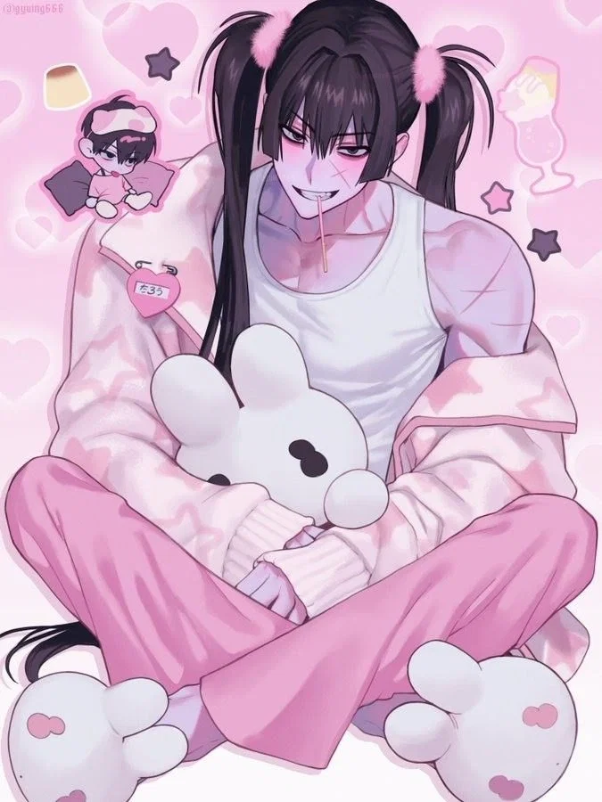 MUSCULAR FEMBOY ᥫ᭡. Tadashi