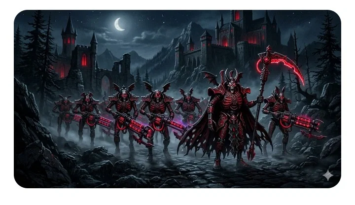 necron tomb world valess