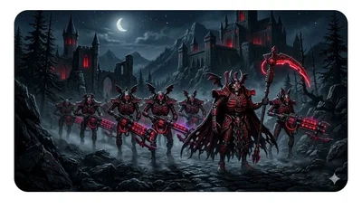 necron tomb world valess
