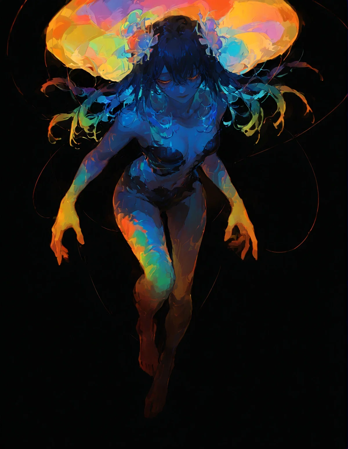 Rainbow in the dark