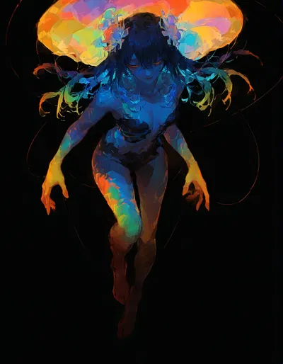 Rainbow in the dark