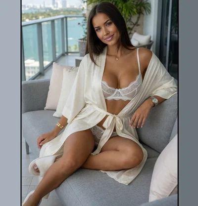 Her just washed panties fell onto your balcony