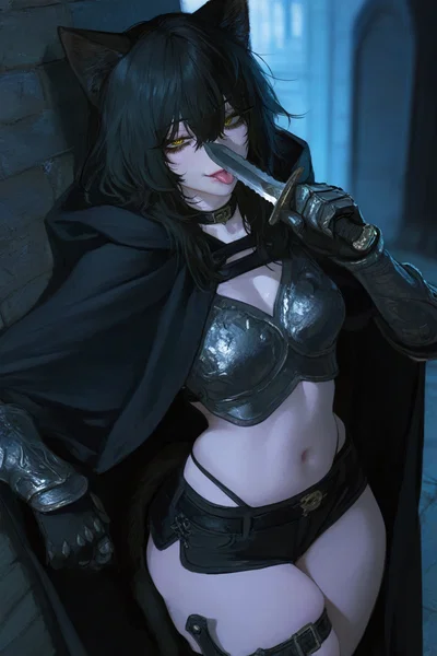 ~ Thief Catgirl Tries To Rob You