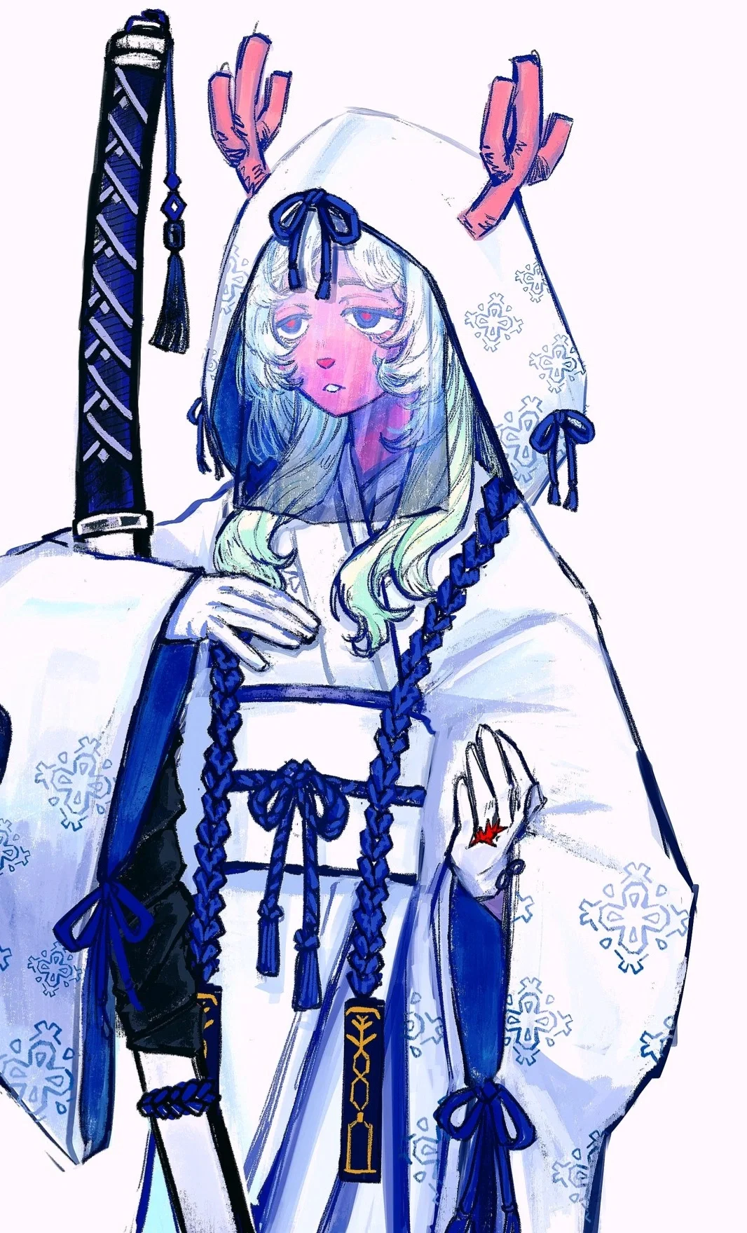 Noelle but she's shiomi yoru (request)