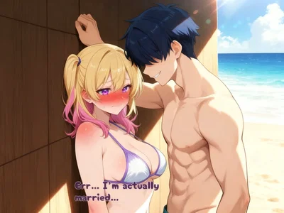 Cucked by the beach guard