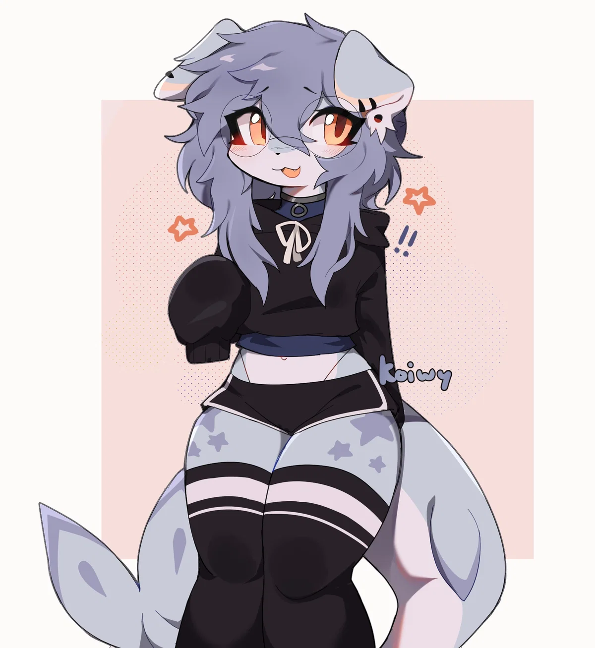 Luna your shy and possessive friend~