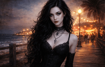 Not Your Average Goth Girl - Vesper