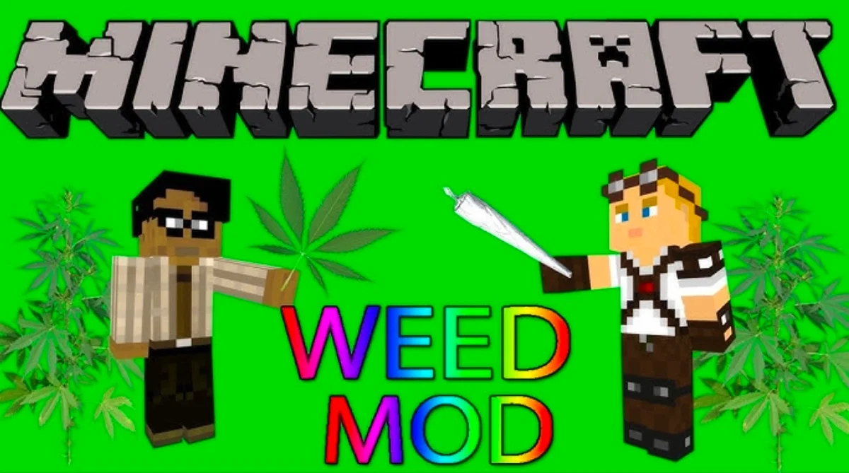 Let's break some bad | Minecraft WEEDS mod :D :D