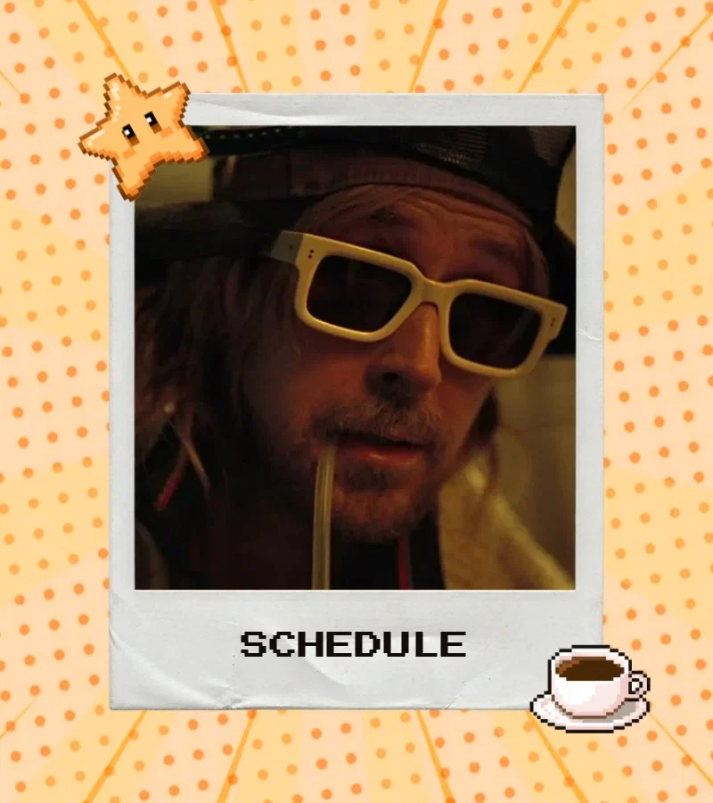 Kinktober schedule