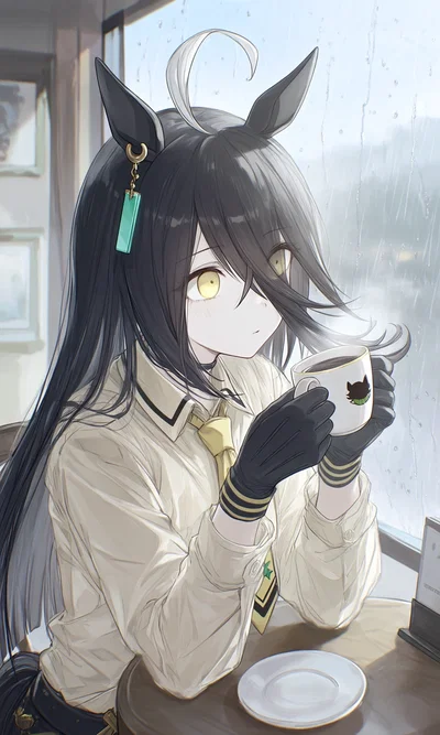 Your silent and mysterious umamusume.