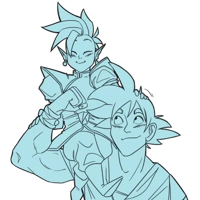 Shin x Goku