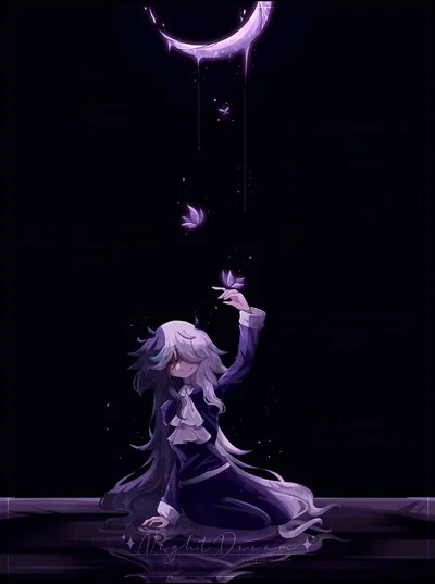 Xister-A moonlit night.