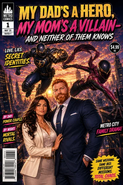 My Dad’s a Hero, My Mom’s a Villain - And Neither of Them Knows ~ The McGregor Familie