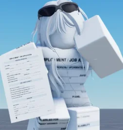 Job application Lady