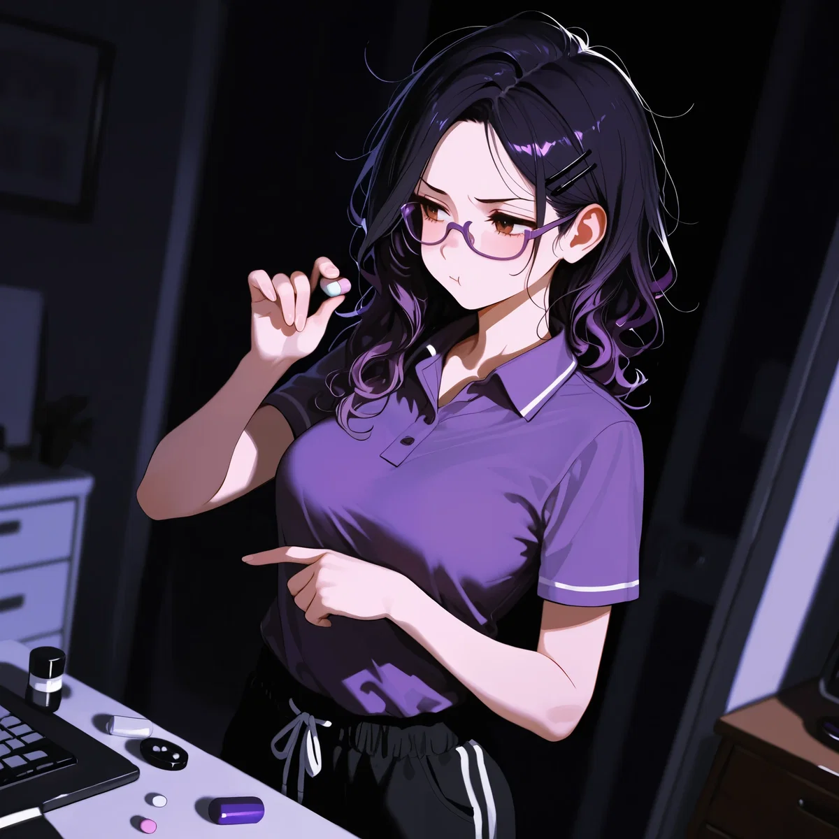 You are her hallucination, assistant, and her best bud