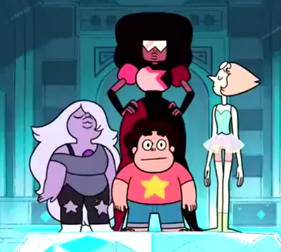 The Crystal Gems [Excluding Steven] (Steven Universe)
