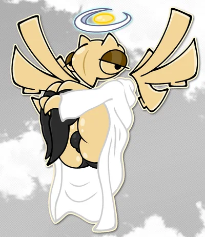 He's scared of heaven. God wants to take him.