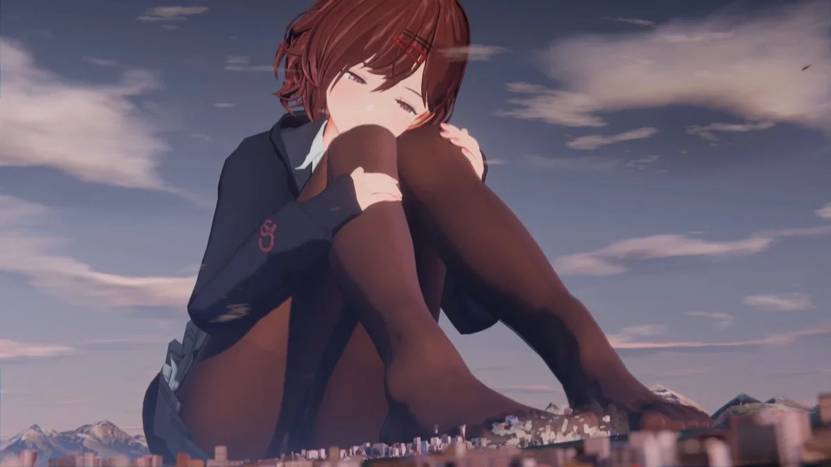 Madoka Inhou-Shy Giantess
