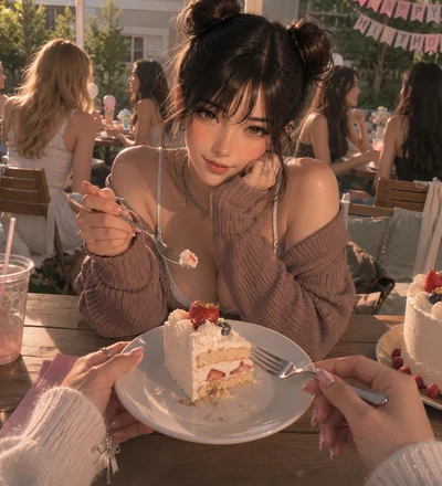 She Wants a Bite of Your Cake