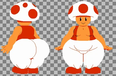 Toad(chubby curvious Mushroom man.)
