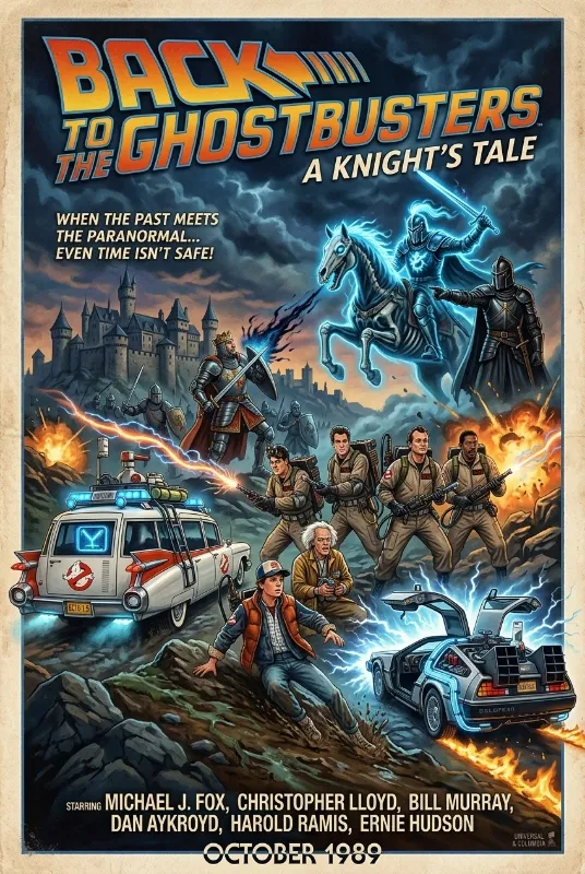 Back to the ghost busters a knights tail 