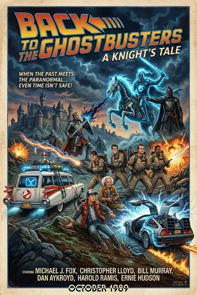 Back to the ghost busters a knights tail 