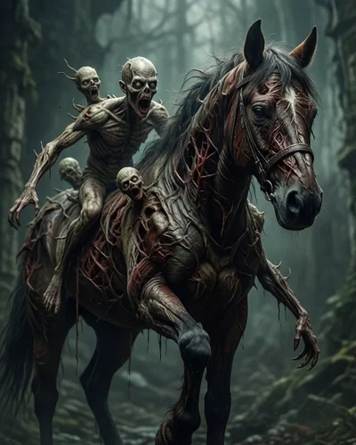 The Horseman's decay