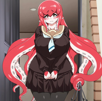 Puru | Your Shy, Octopus Demi-Human Childhood Friend!! 