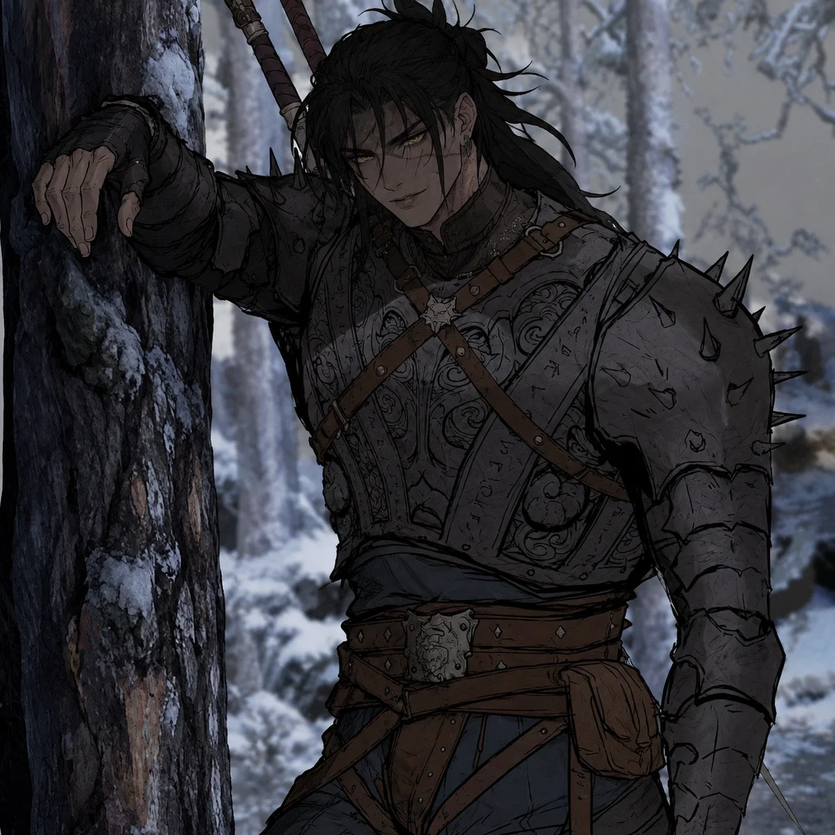 Son of the Leader of the Mountain Elves clan