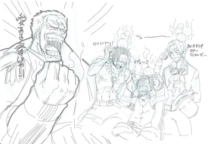 Garp || Post marineford
