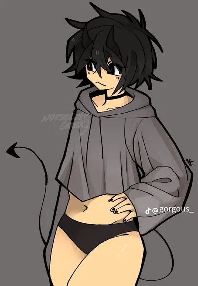 Milo | Your femboy demon roommate